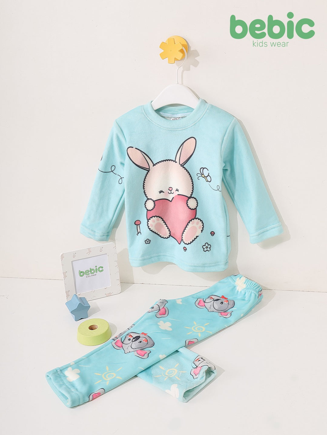 Bunny & Koala Fleece Pajama Set